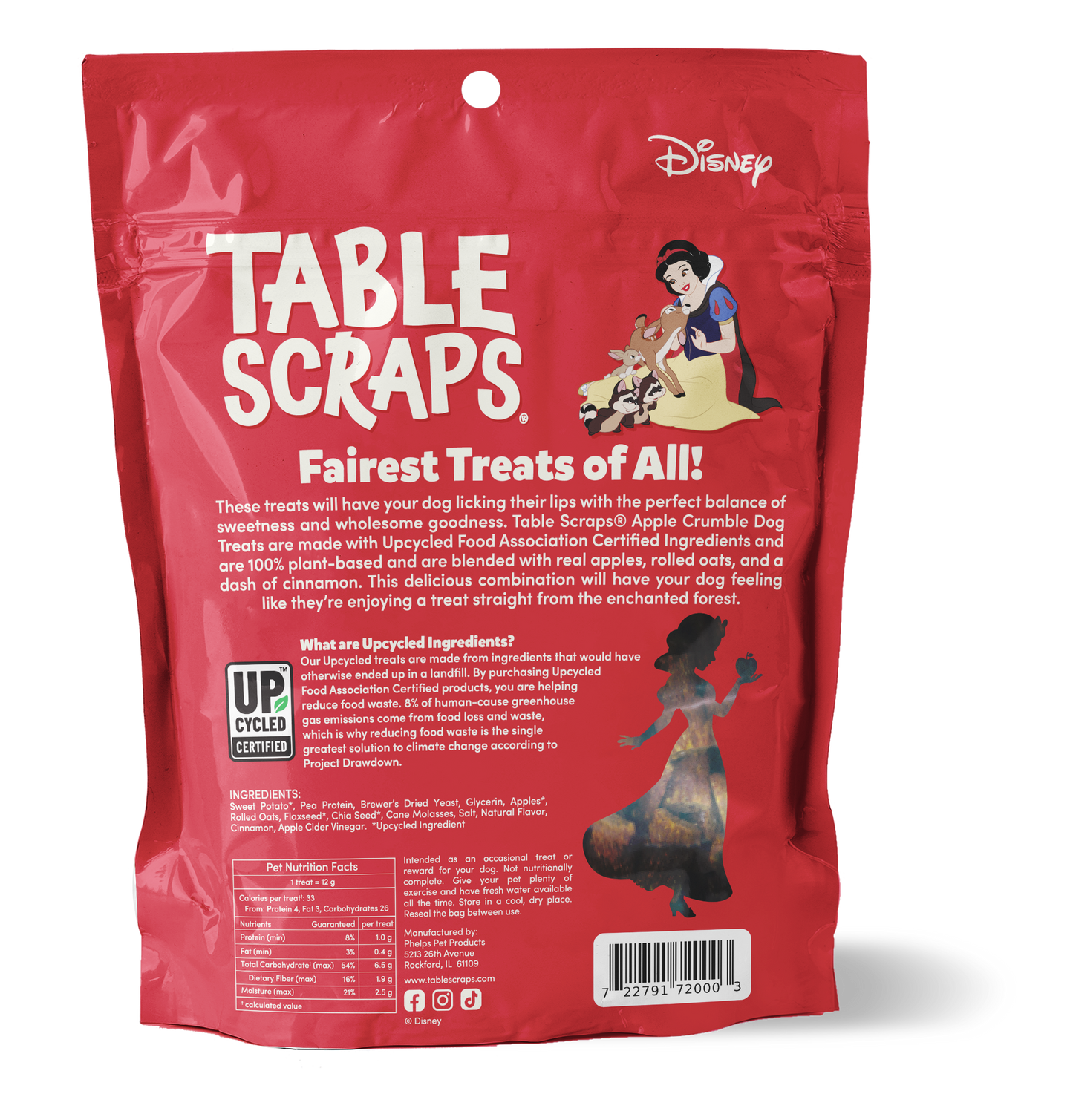 Snow White Apple Crumble Flavor Dog Treats