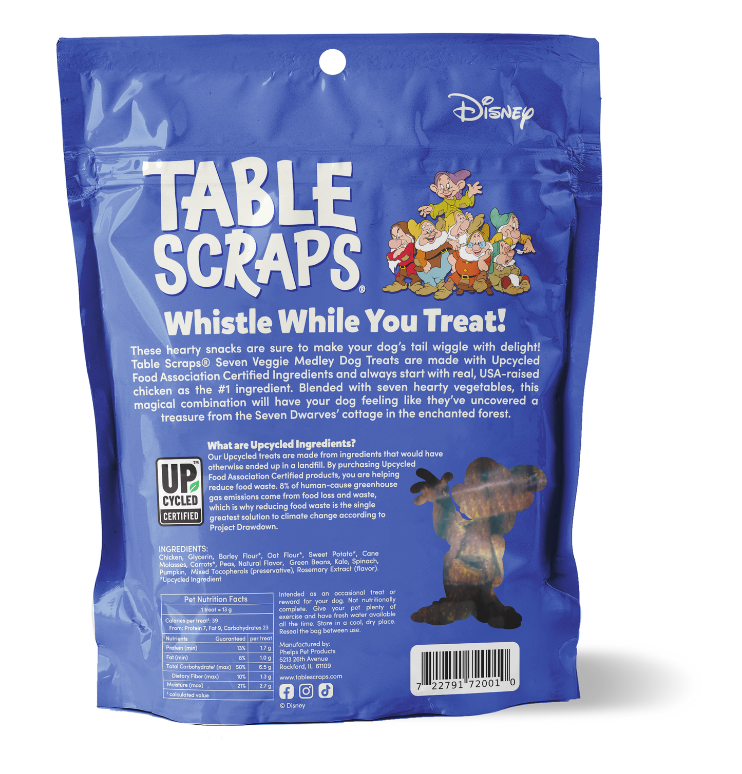 Seven Dawrfs Seven Veggie Medley Chicken Recipe Dog Treats