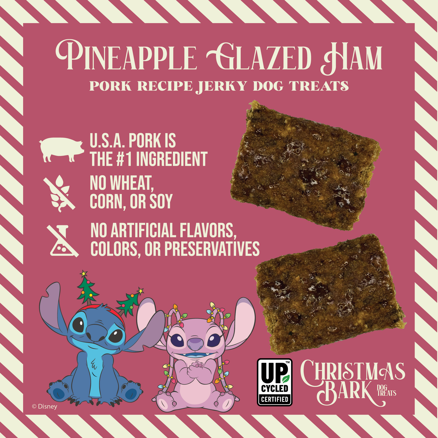 Christmas Bark Pineapple Glazed Ham