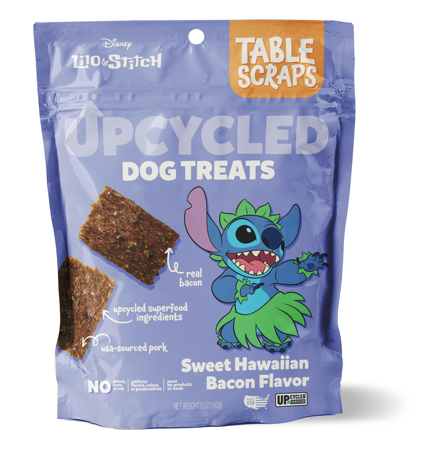 Stitch Sweet Hawaiian Bacon Flavor Dog Treats