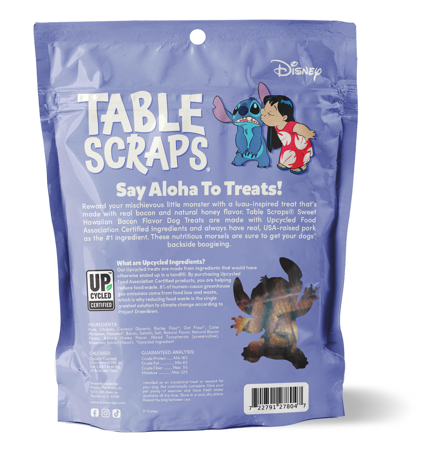 Stitch Sweet Hawaiian Bacon Flavor Dog Treats