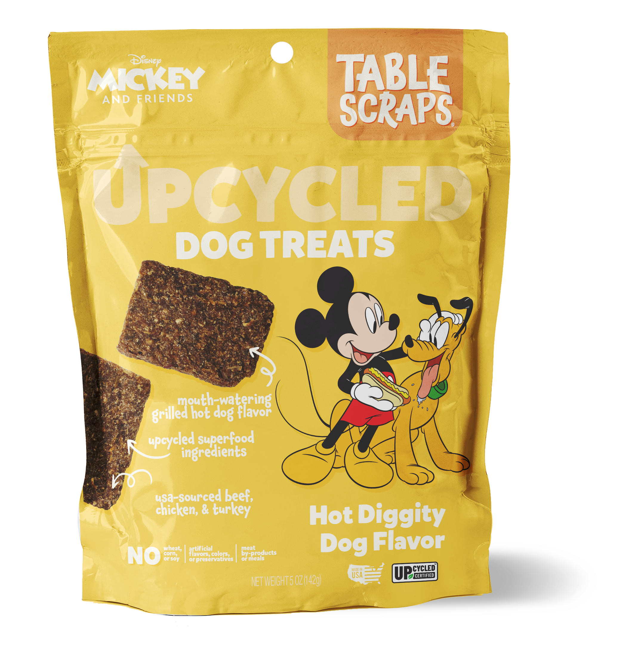 Mickey Mouse Hot Diggity Dog Flavor Dog Treats – Table Scraps Treats Mickey Mouse Hot Diggity Dog Flavor Dog Treats – Table Scraps Treats