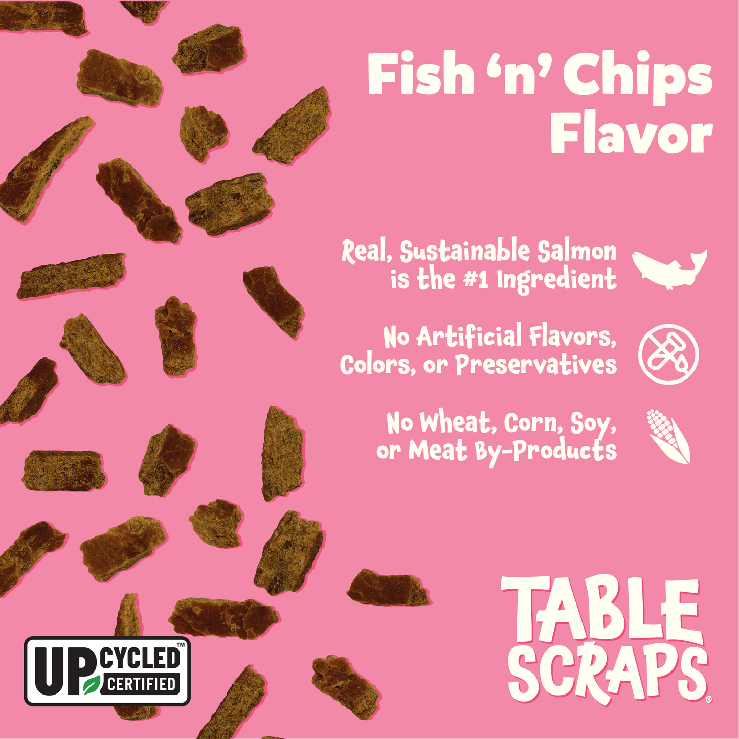 Cheshire Cat Fish 'n' Chips Flavor Cat Treats