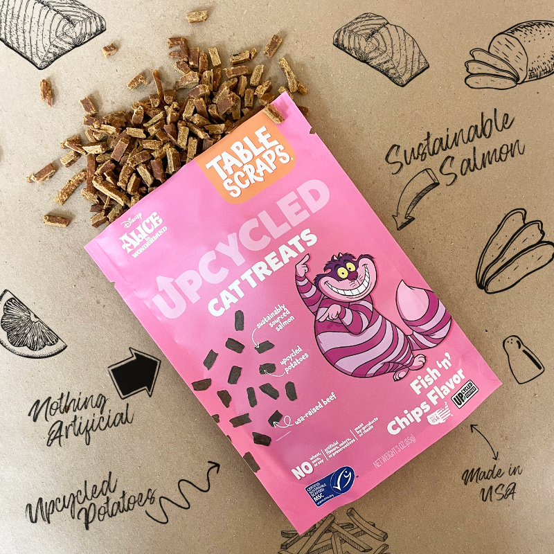 Cheshire Cat Fish 'n' Chips Flavor Cat Treats