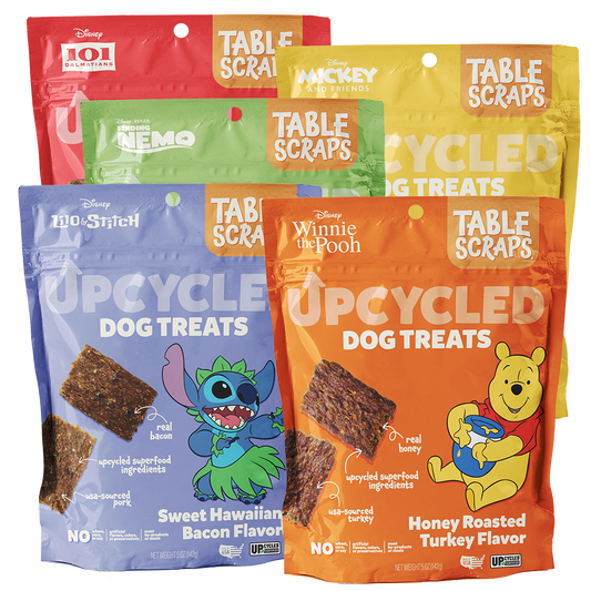 No Scraps Bundle - Honey Roasted Turkey, Shepherd's Pie, Sweet Hawaiian Bacon, Hot Diggity Dog, & Vegan Surf & Turf