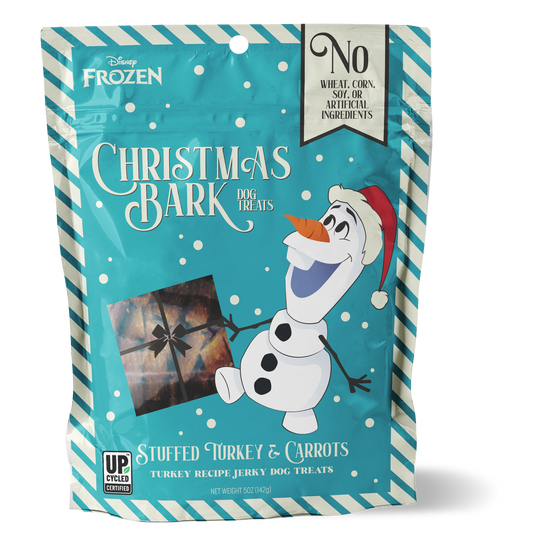 Christmas Bark Stuffed Turkey & Carrots