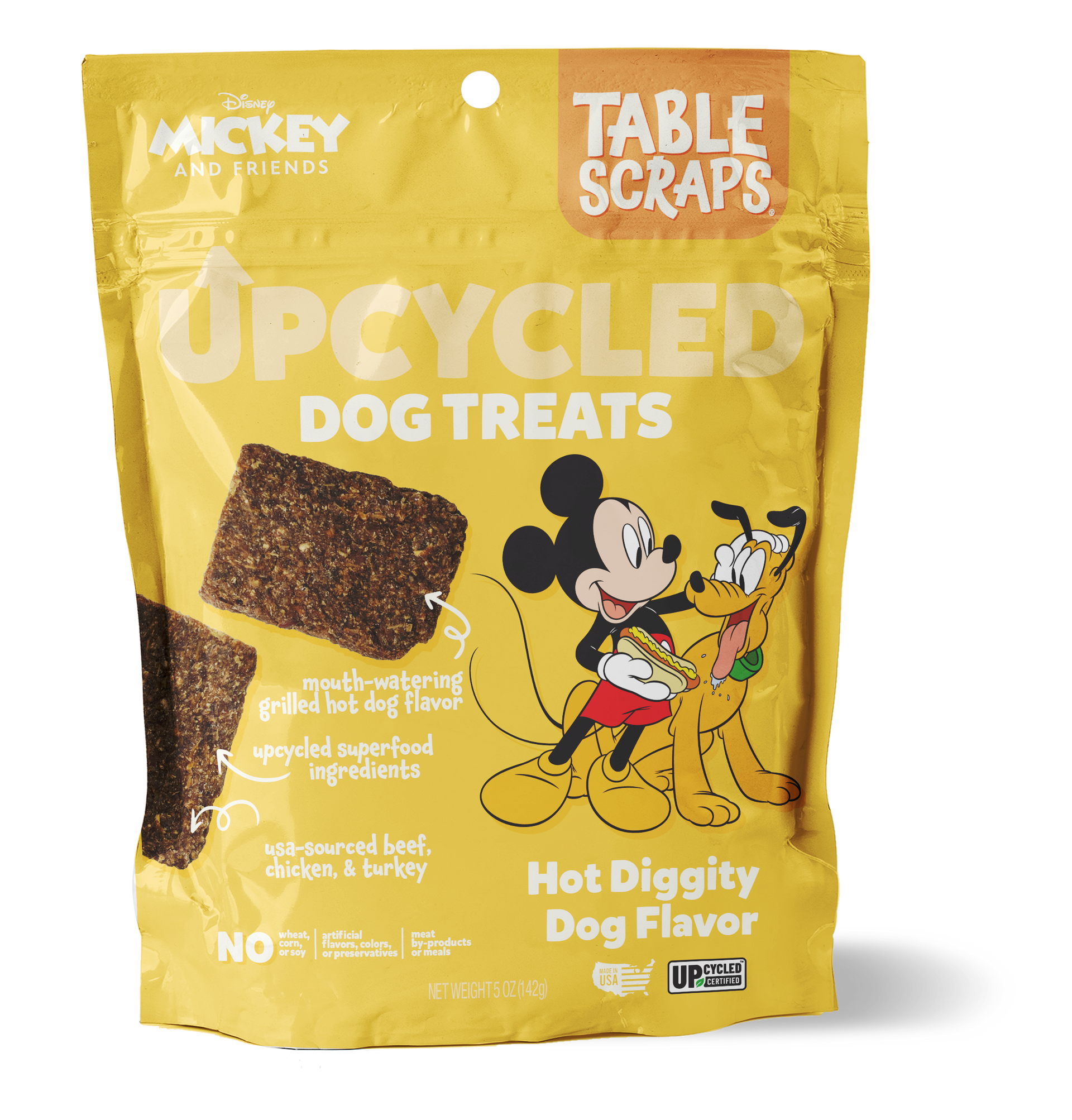 ドッグフード mickey Mickey Mouse Hot Diggity Dog Flavor Dog Treats – Table Scraps Treats