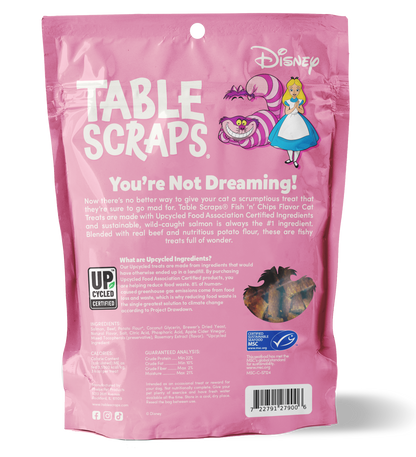 Cheshire Cat Fish 'n' Chips Flavor Cat Treats