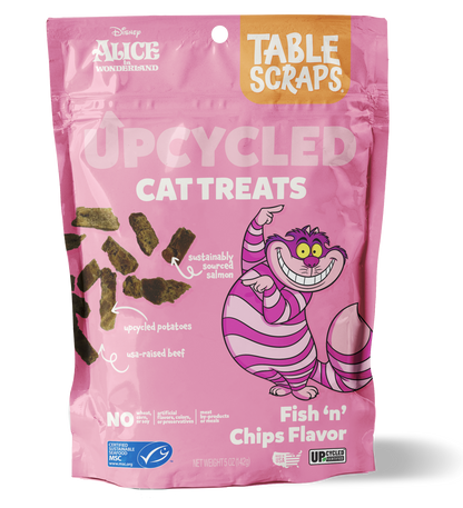 Cheshire Cat Fish 'n' Chips Flavor Cat Treats
