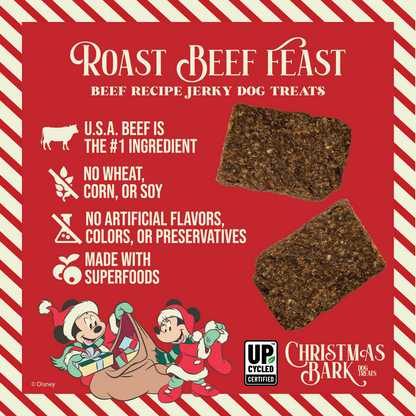 Christmas Bark Roast Beef Feast