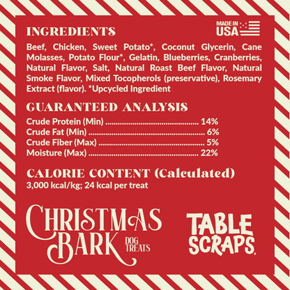 Christmas Bark Roast Beef Feast