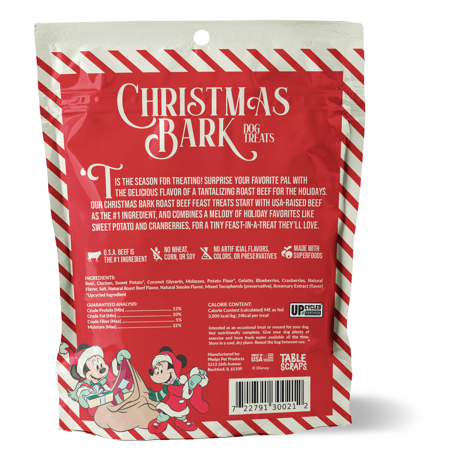 Christmas Bark Roast Beef Feast