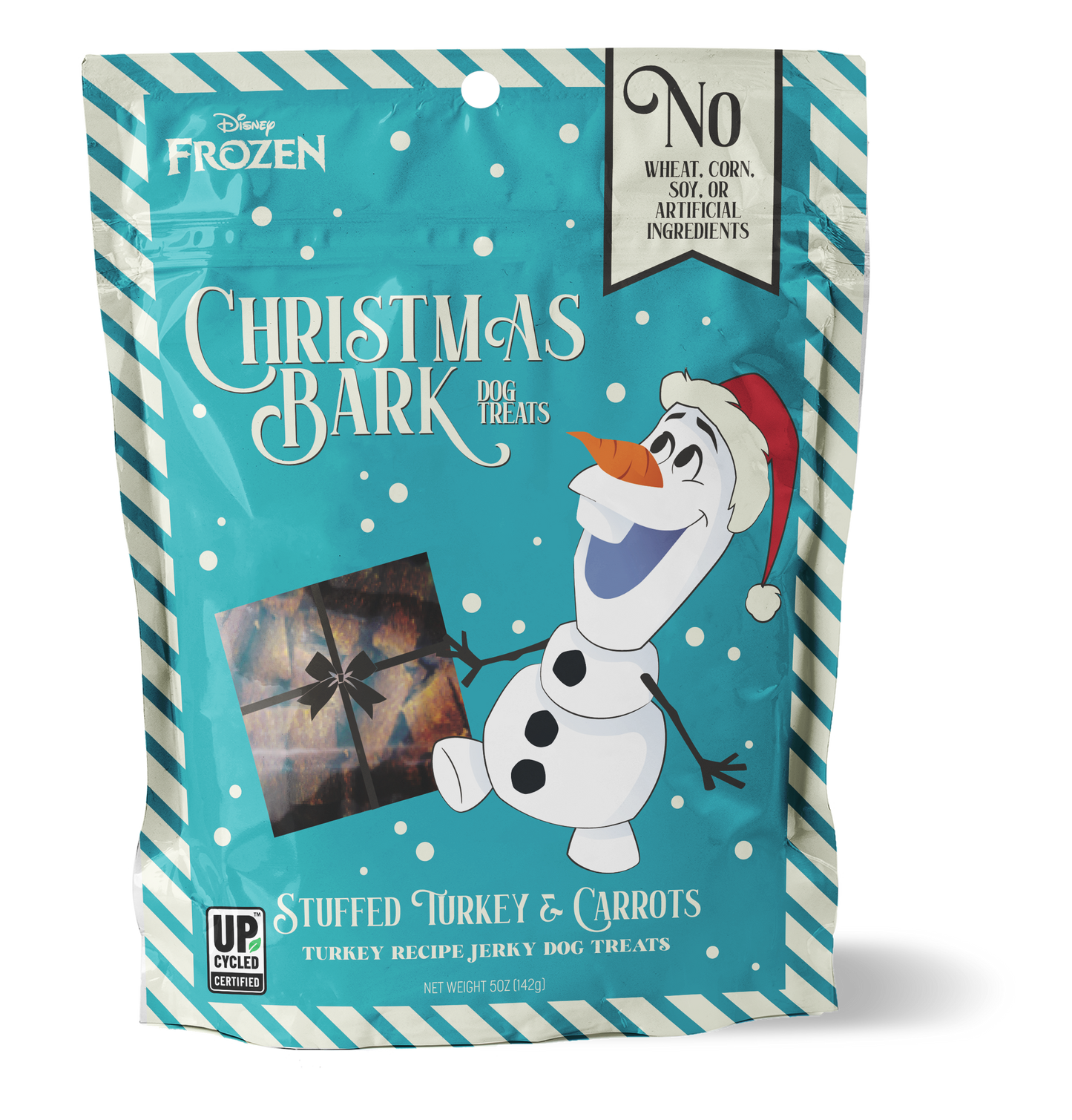 Christmas Bark Stuffed Turkey & Carrots